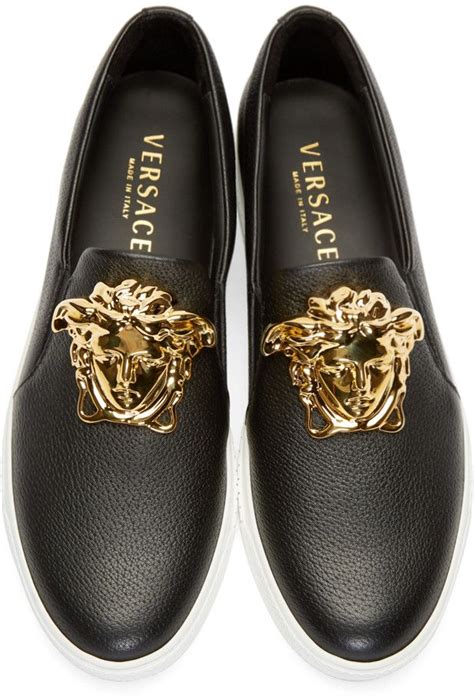 versace collection half slip on mens